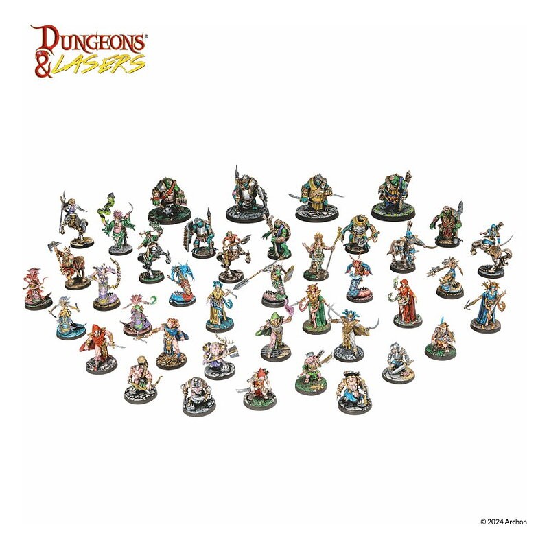 Beastkin Hybrids - Dungeons & Lasers (Inglés)