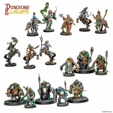Beastkin Hybrids - Dungeons & Lasers (Inglés)