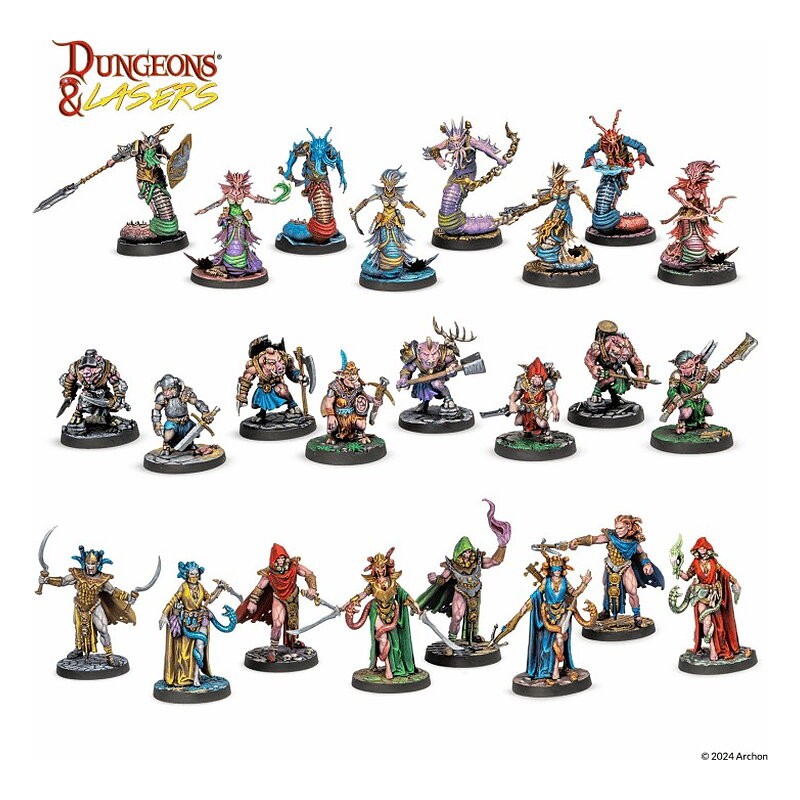 Beastkin Hybrids - Dungeons & Lasers (Inglés)