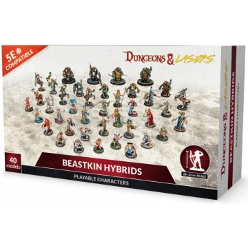 Beastkin Hybrids - Dungeons & Lasers (Inglés)
