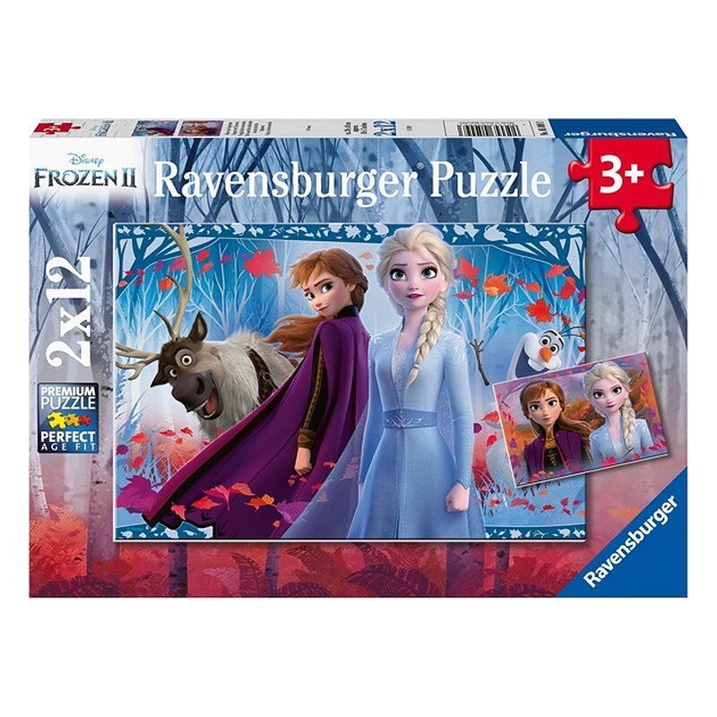 Puzzle 2 X 12 Pz: Frozen 2