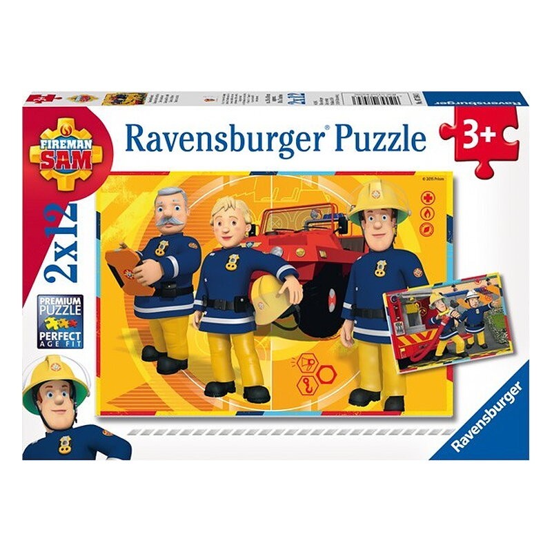 Puzzle 2 X 12 Pz: Sam El Bombero