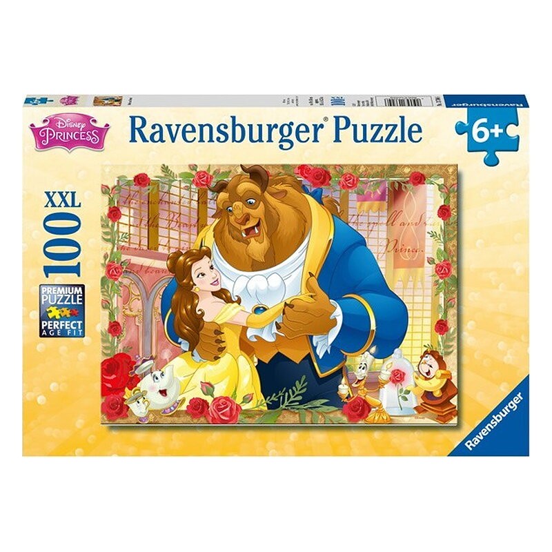 Puzzle 100 Pz XXL: La Bella y la Bestia