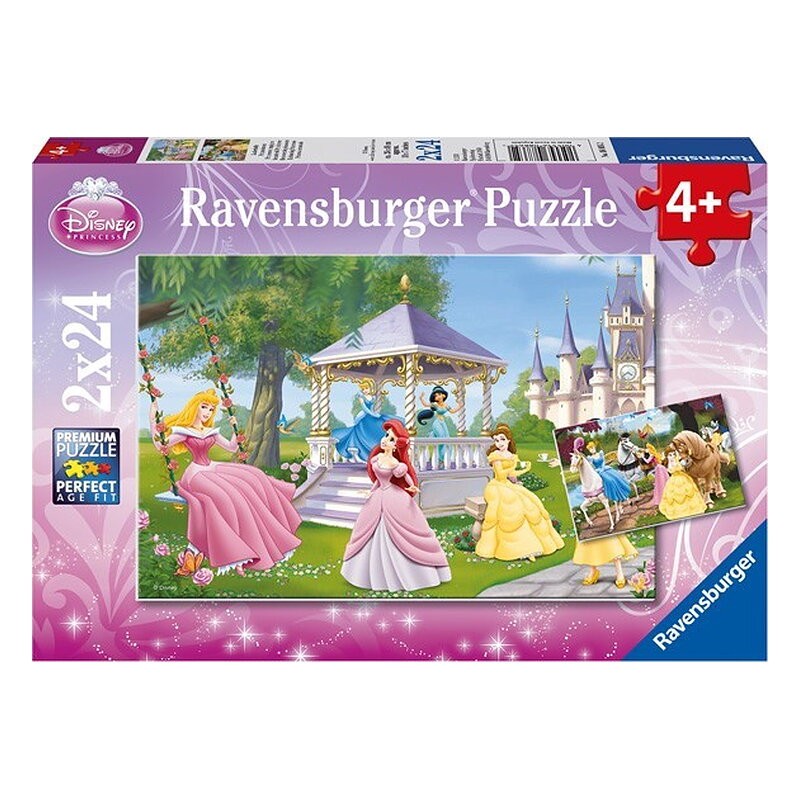 Puzzle 2 X 24 Pz: Princesas Disney