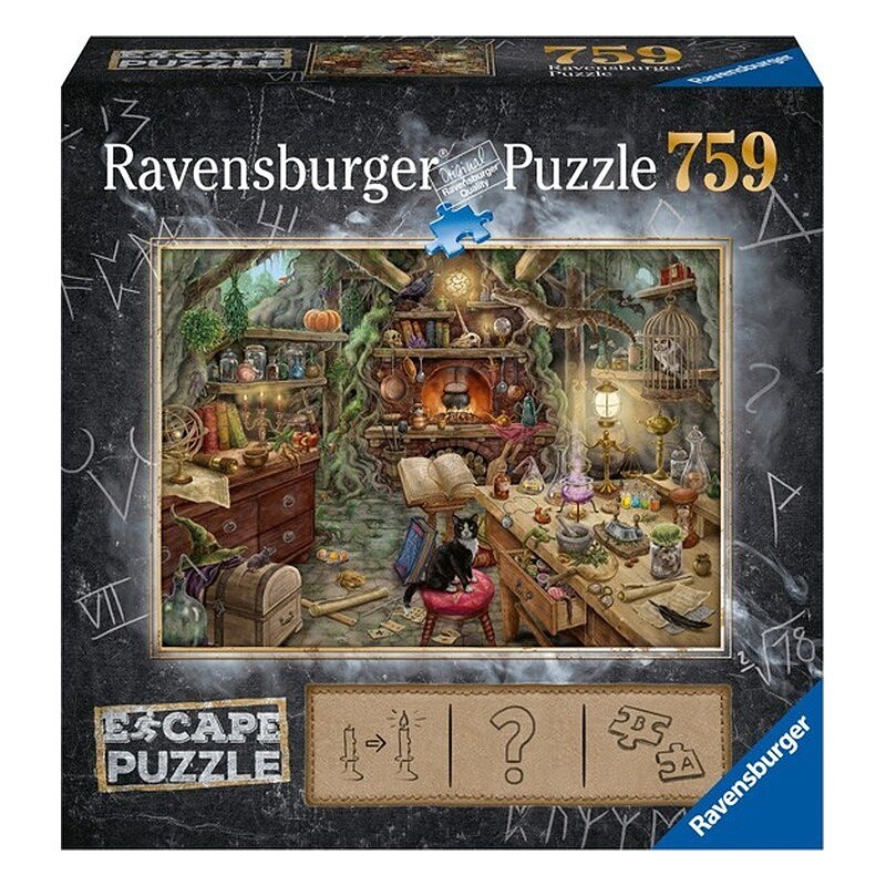 Escape Puzzle 759 pz: La Cocina de la bruja