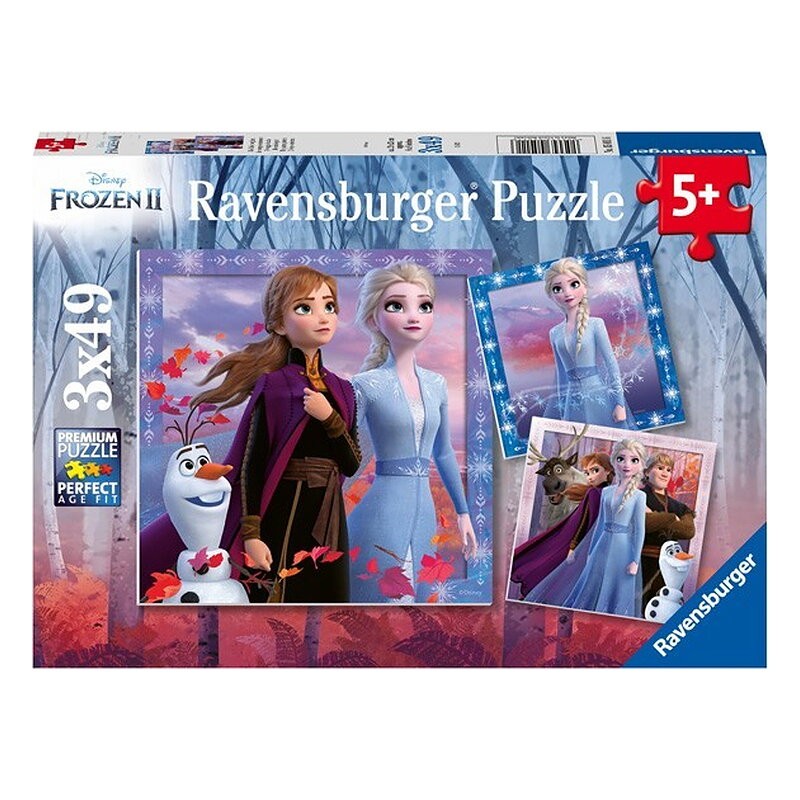 Puzzle 3 X 49 Pz: Frozen 2