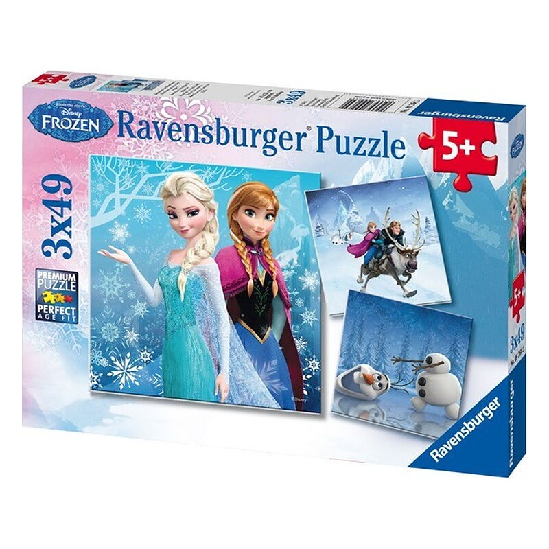 Puzzle 3 X 49 Pz: Frozen B