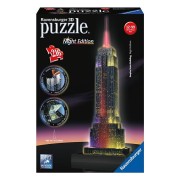Puzzle 3D - Serie Especial: Empire State Building Night Edition