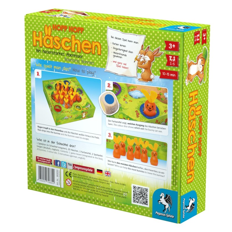 Hopp Hopp Häschen (Inglés)