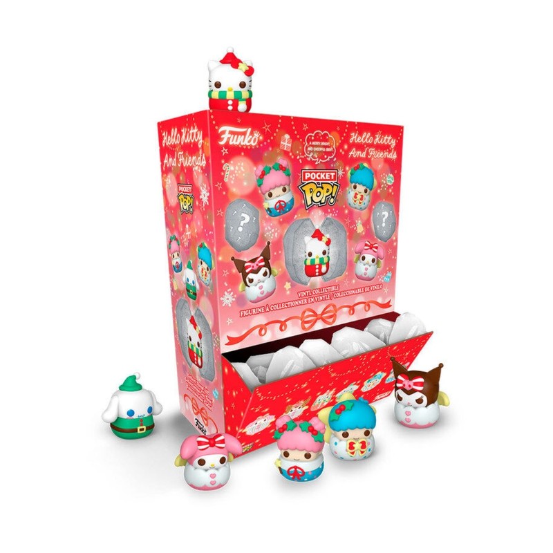 Funko Pocket POP! Capsule Hello Kitty Snowballs (12 Unidades) - Sanrio