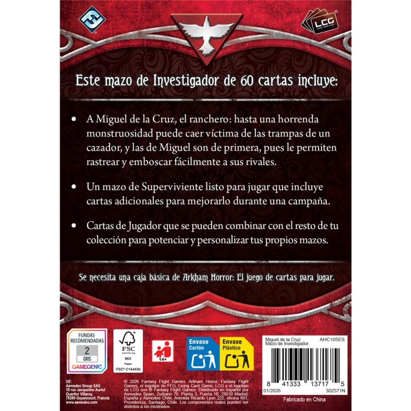 AH LCG: Miguel de la Cruz Mazo de investigador