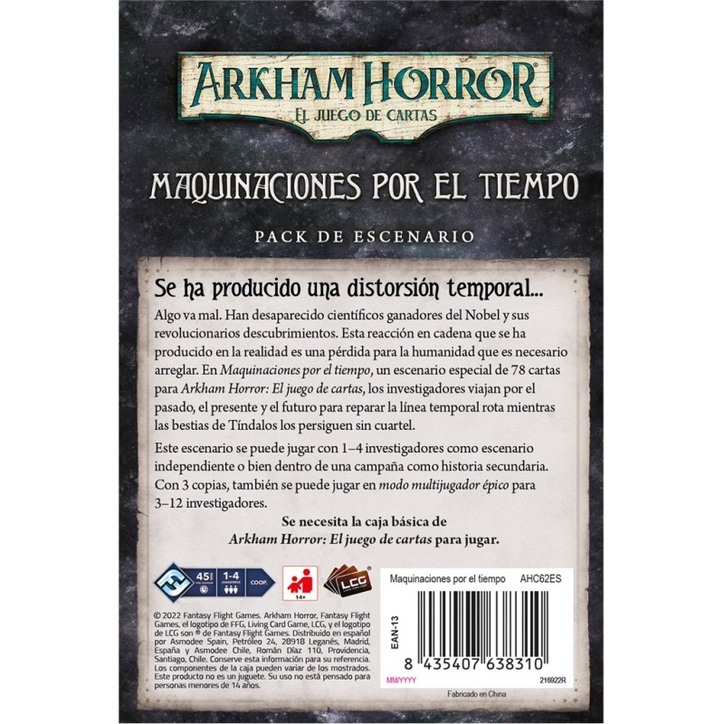 AH LCG: Maquinaciones por el tiempo