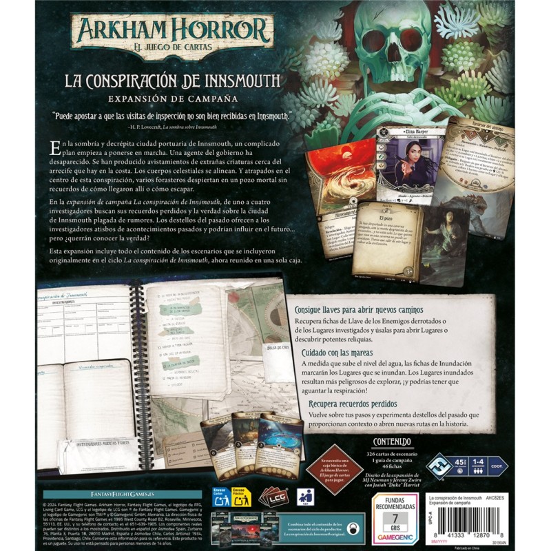 AH LCG: La conspiración de Innsmouth exp. camp
