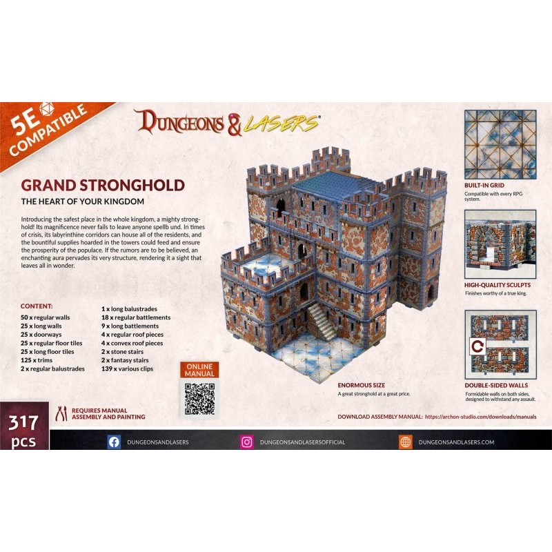 Grand Stronghold - Dungeons & Lasers