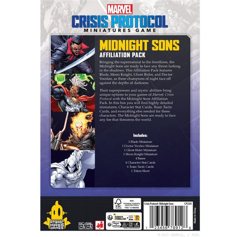 MCP: Midnight Sons Affiliation Pack