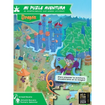 Dragón - Mi puzle aventura