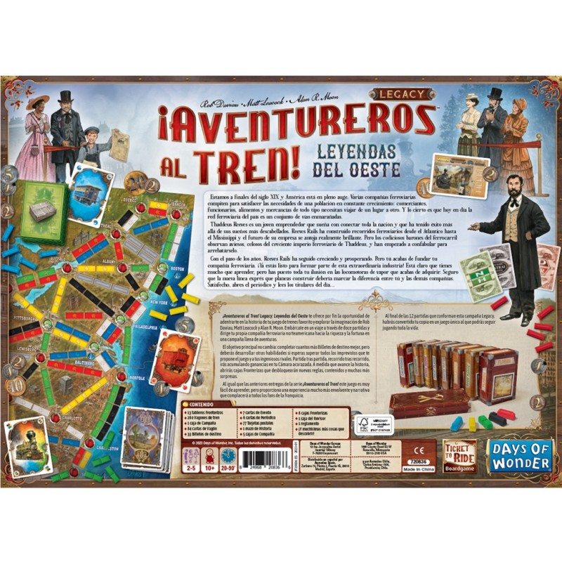 ¡Aventureros al Tren! Legacy Leyendas del Oeste