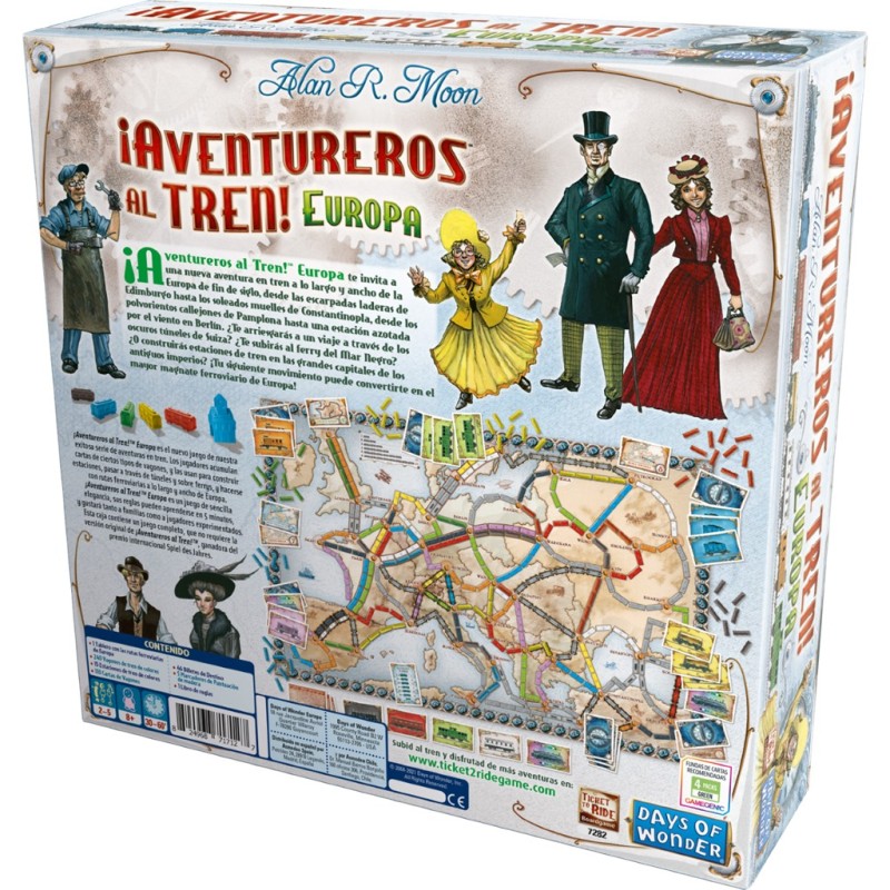 ¡Aventureros al Tren! Europa