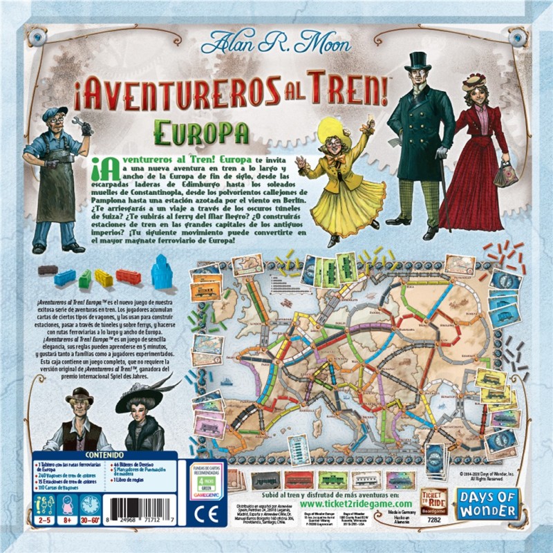 ¡Aventureros al Tren! Europa