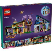 LEGO-42620 Casas Familiares de Olly y Paisley