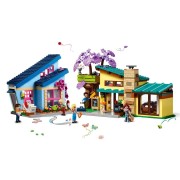 LEGO-42620 Casas Familiares de Olly y Paisley