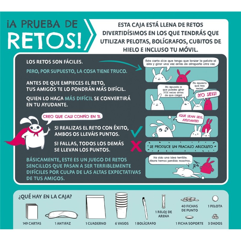 ¡A prueba de retos!