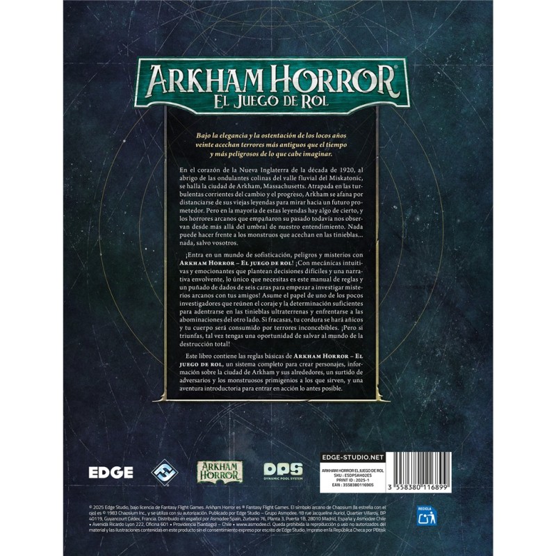 Arkham Horror RPG Manual Básico