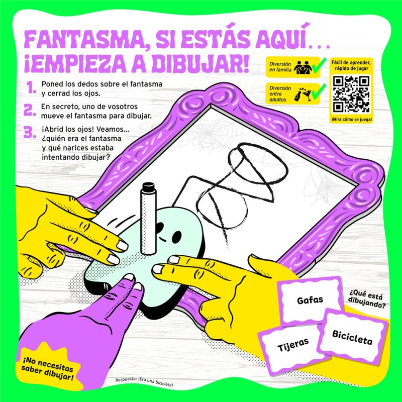 Los fantasmas no saben dibujar