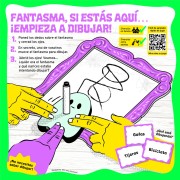 Los fantasmas no saben dibujar
