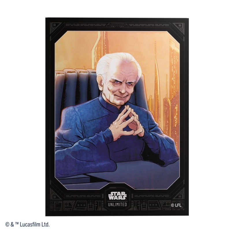 SWU Art Sleeves Canciller Palpatine