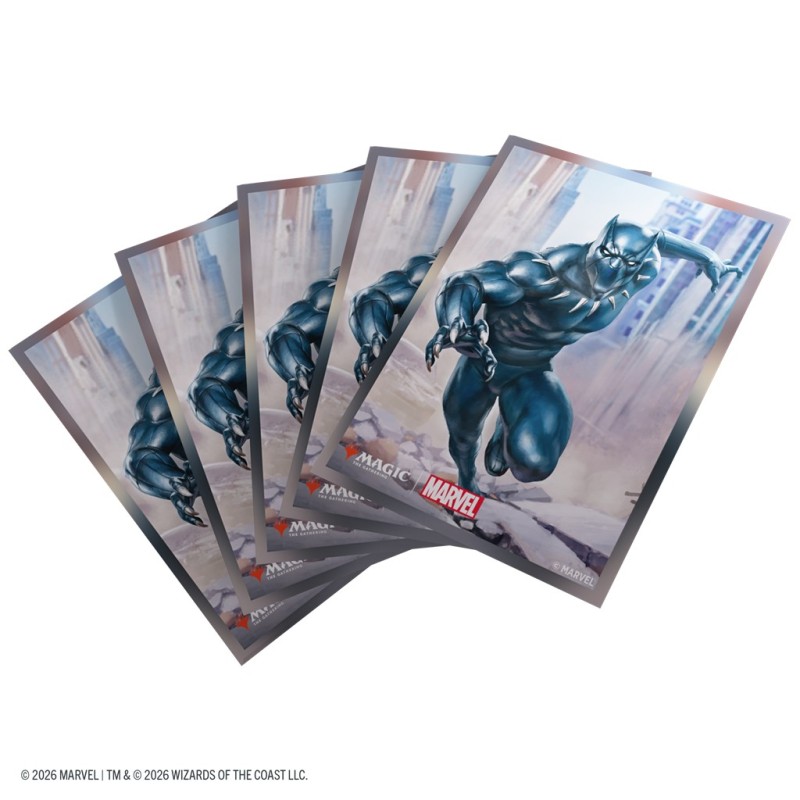 MTG Marvel SH Art Sleeves Black Panther