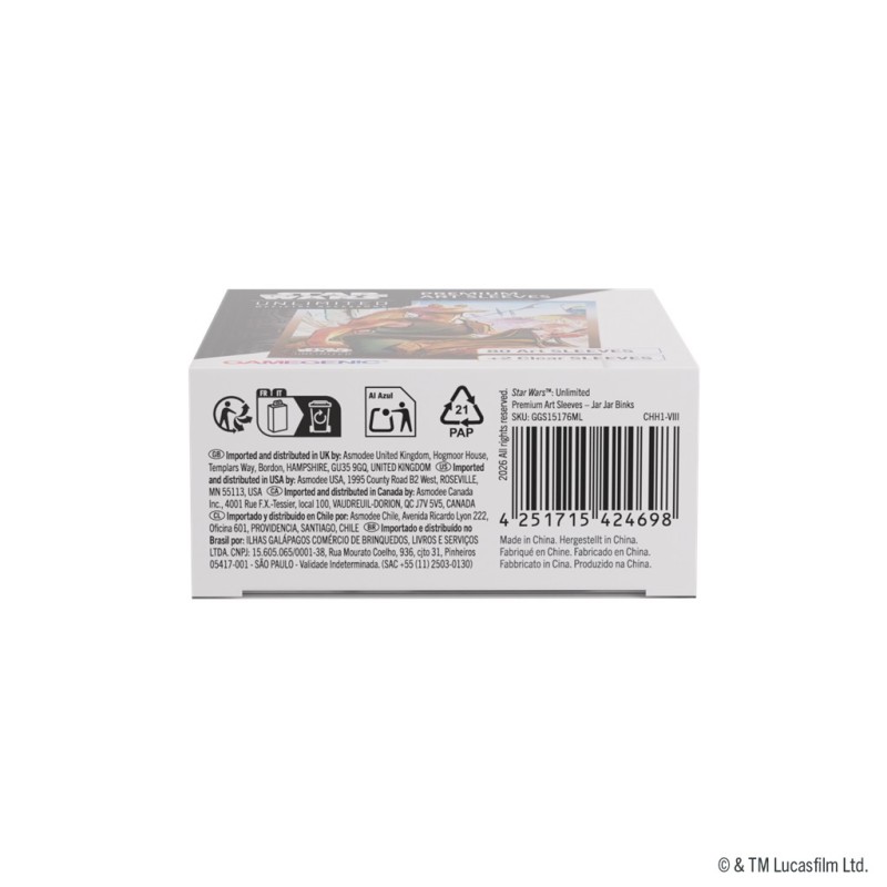 SWU Premium Art Sleeves Jar Jar Binks