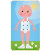 Juego de ensartar ¿Qué me pongo?
