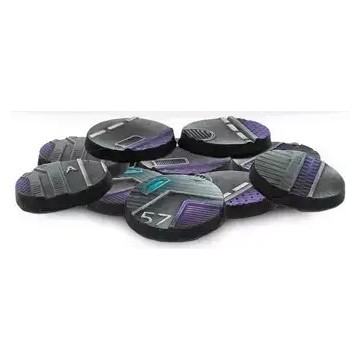 25mm Scenery Bases, Gamma Series - Infinity