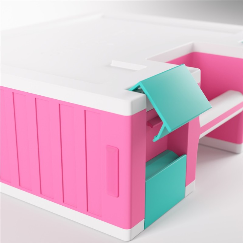 Game Castle Pink/White/Teal