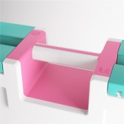 Game Castle Pink/White/Teal