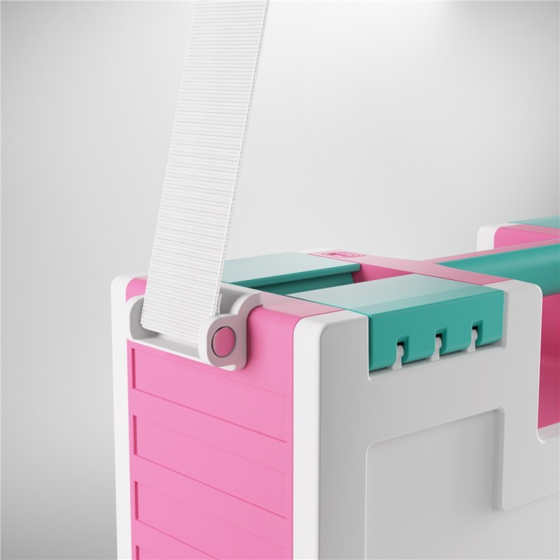 Game Castle Pink/White/Teal