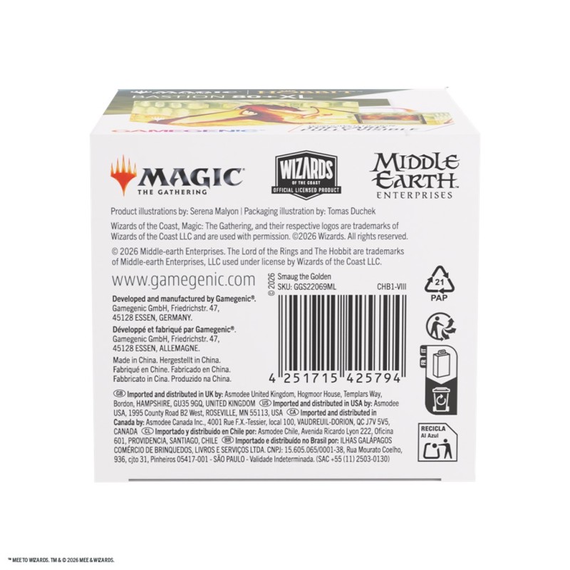 MTG The Hobbit Bastion 80+ XL Smaug