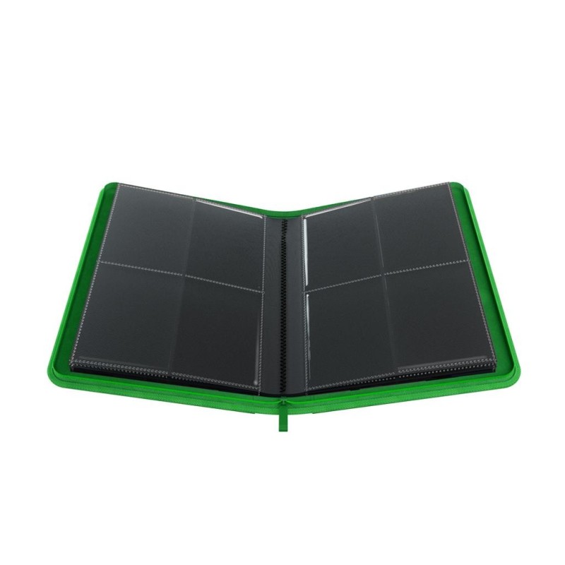 Zip-Up Album 8-Pocket Green