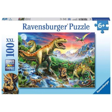 Puzzle 100 Pz. XXL: Dinosaurios Prehistóricos