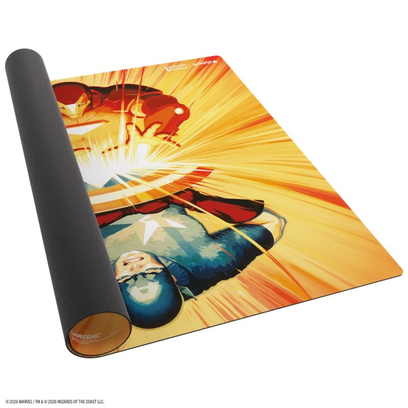 MTG Marvel SH 2Player Playmat Iron Man/Captain Ame