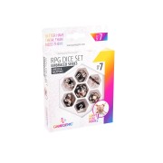 Shield & Weapons RPG Dice Set (7 pcs)