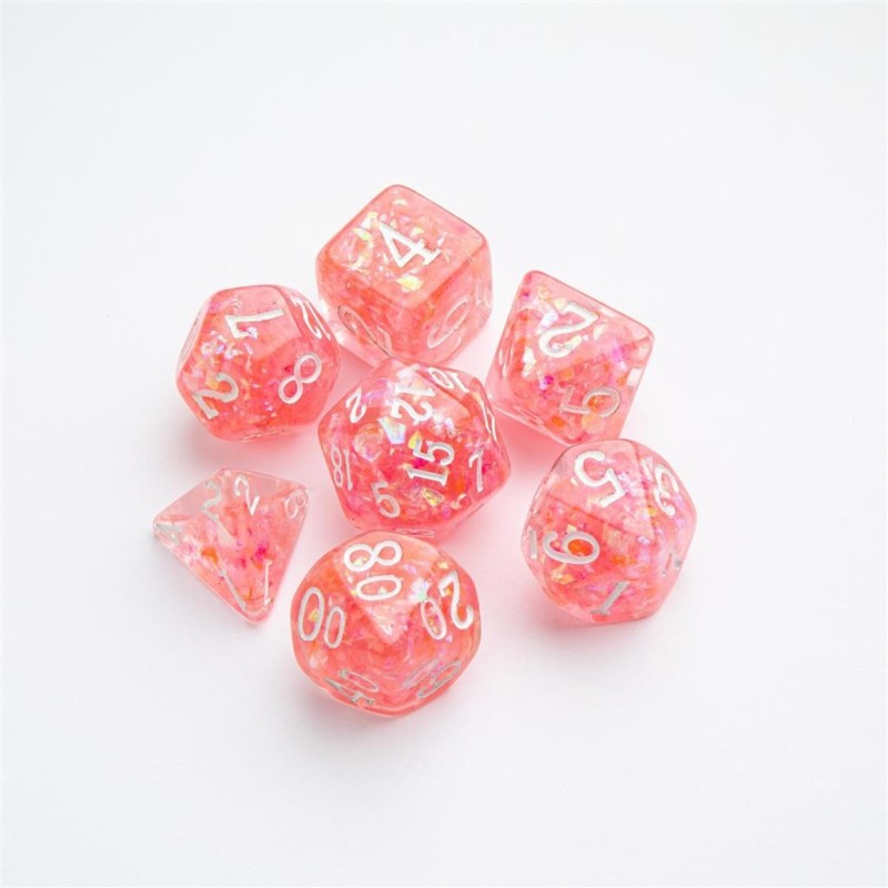Peach RPG Dice Set (7pcs)
