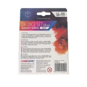Mars D6 Dice Set 12 mm (36 pcs)