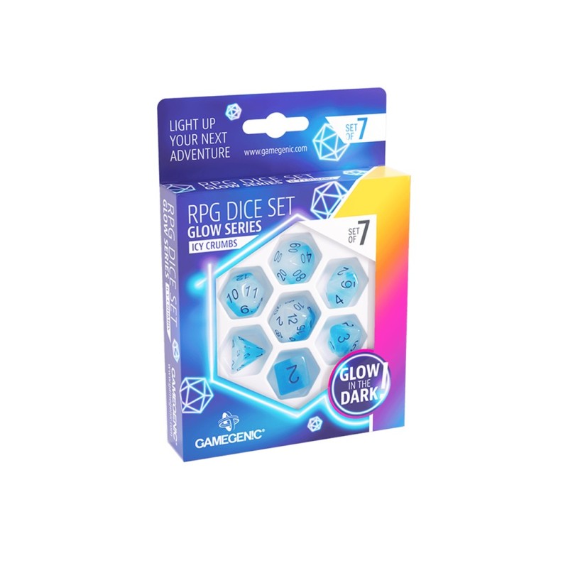 Icy Crumbs RPG Dice Set (7 pcs)