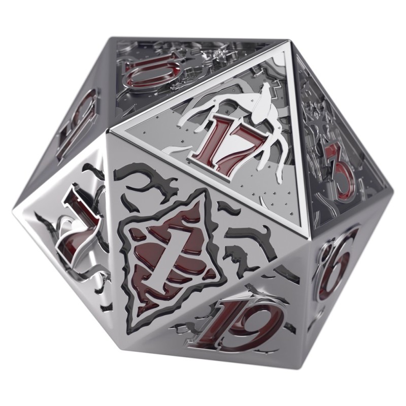 ST: Hellfire Club Premium Metal D20 Die