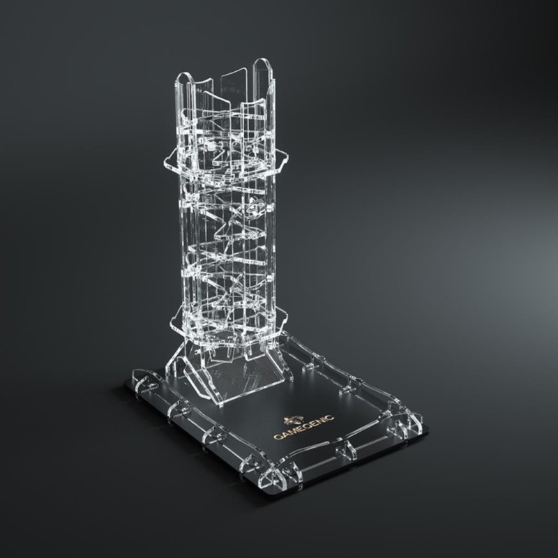 Crystal Twister Premium Dice Tower