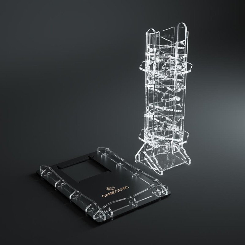 Crystal Twister Premium Dice Tower