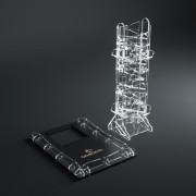Crystal Twister Premium Dice Tower