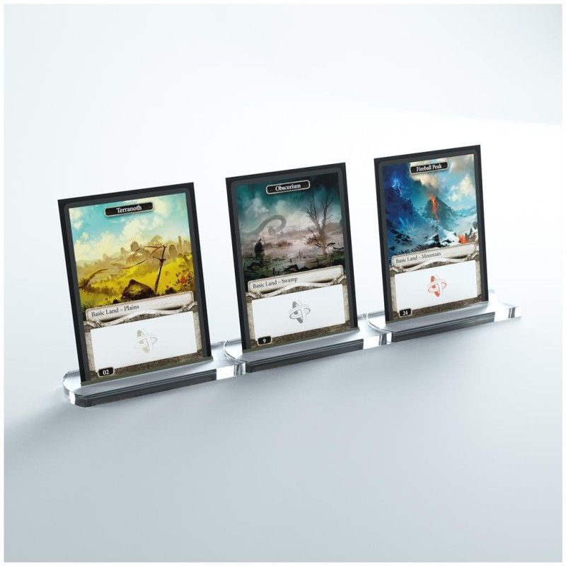Premium Card Stands Set 4x Acrylic